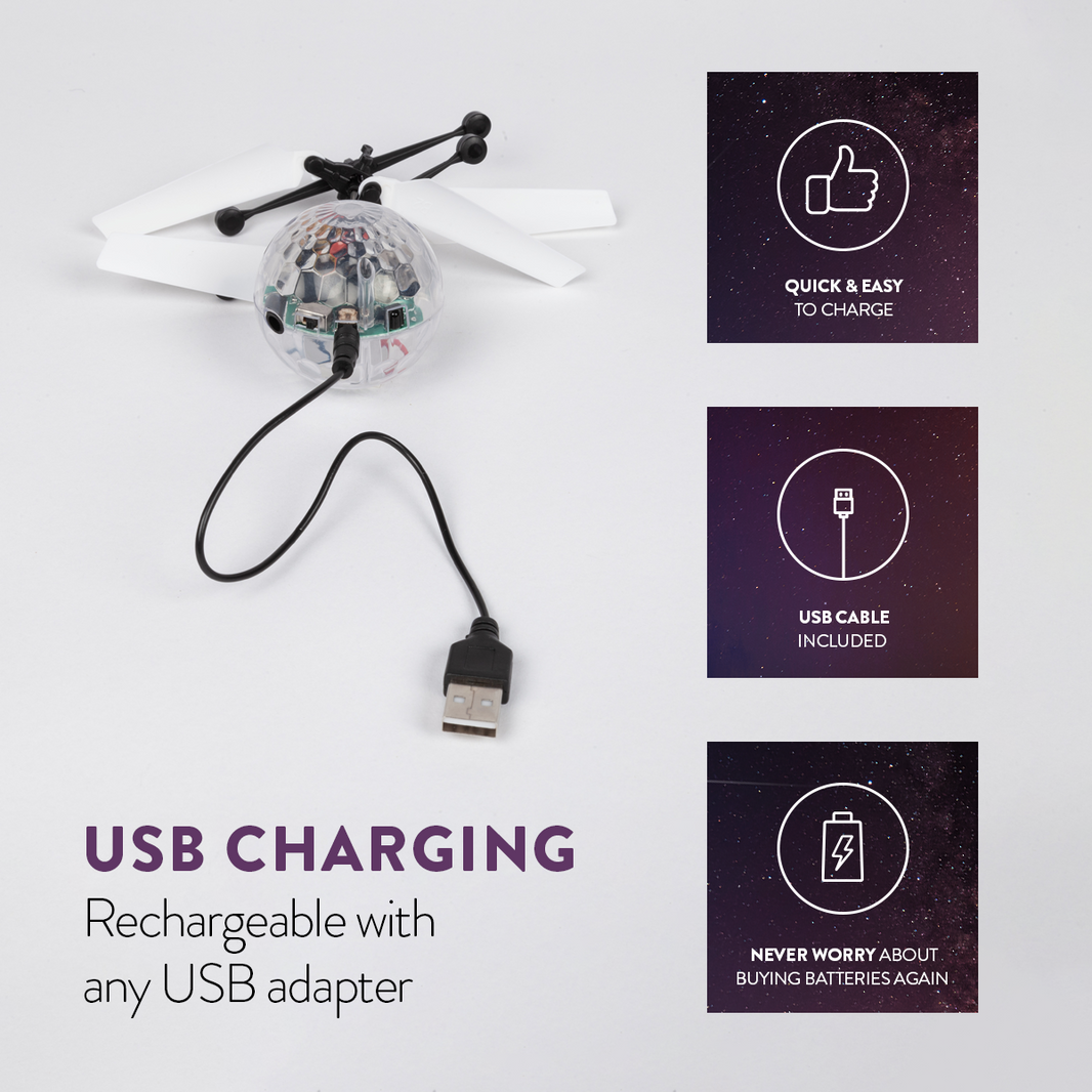 World Tech Toys Comet IR UFO Heli Ball