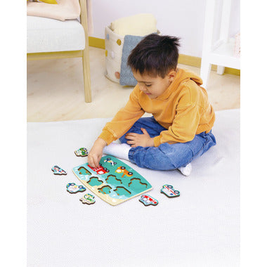 EMERGENCY PEG PUZZLE – HAPE