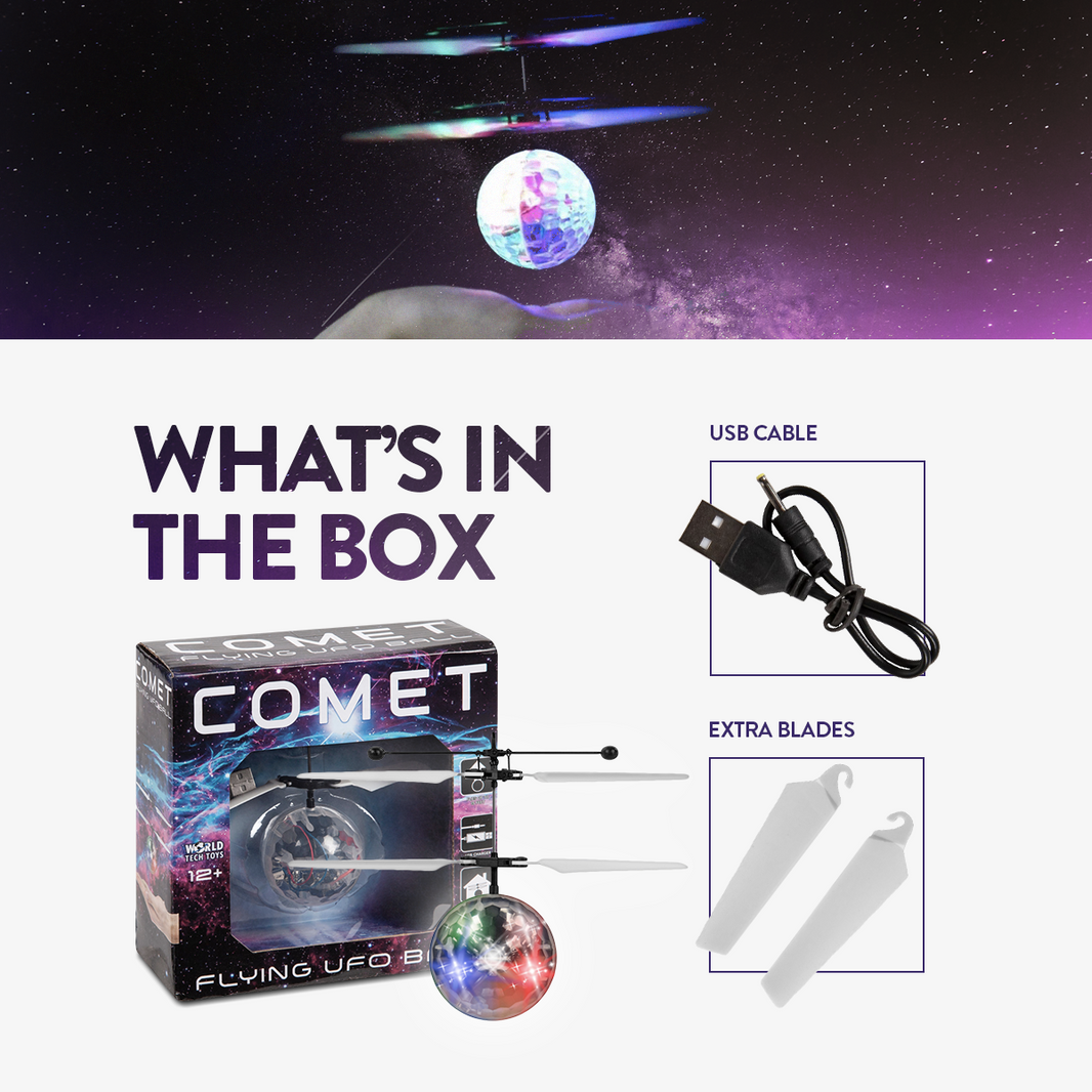 World Tech Toys Comet IR UFO Heli Ball
