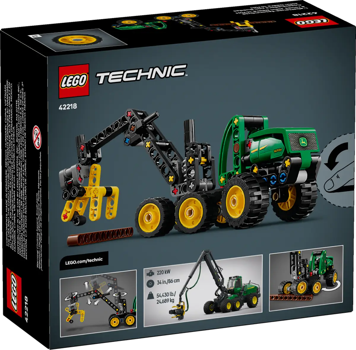 LEGO® John Deere 1470H Wheeled Harvester 42218 | Technic™