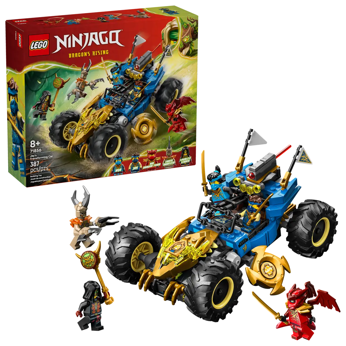 LEGO® Jay's Transforming Car 71856 | NINJAGO®