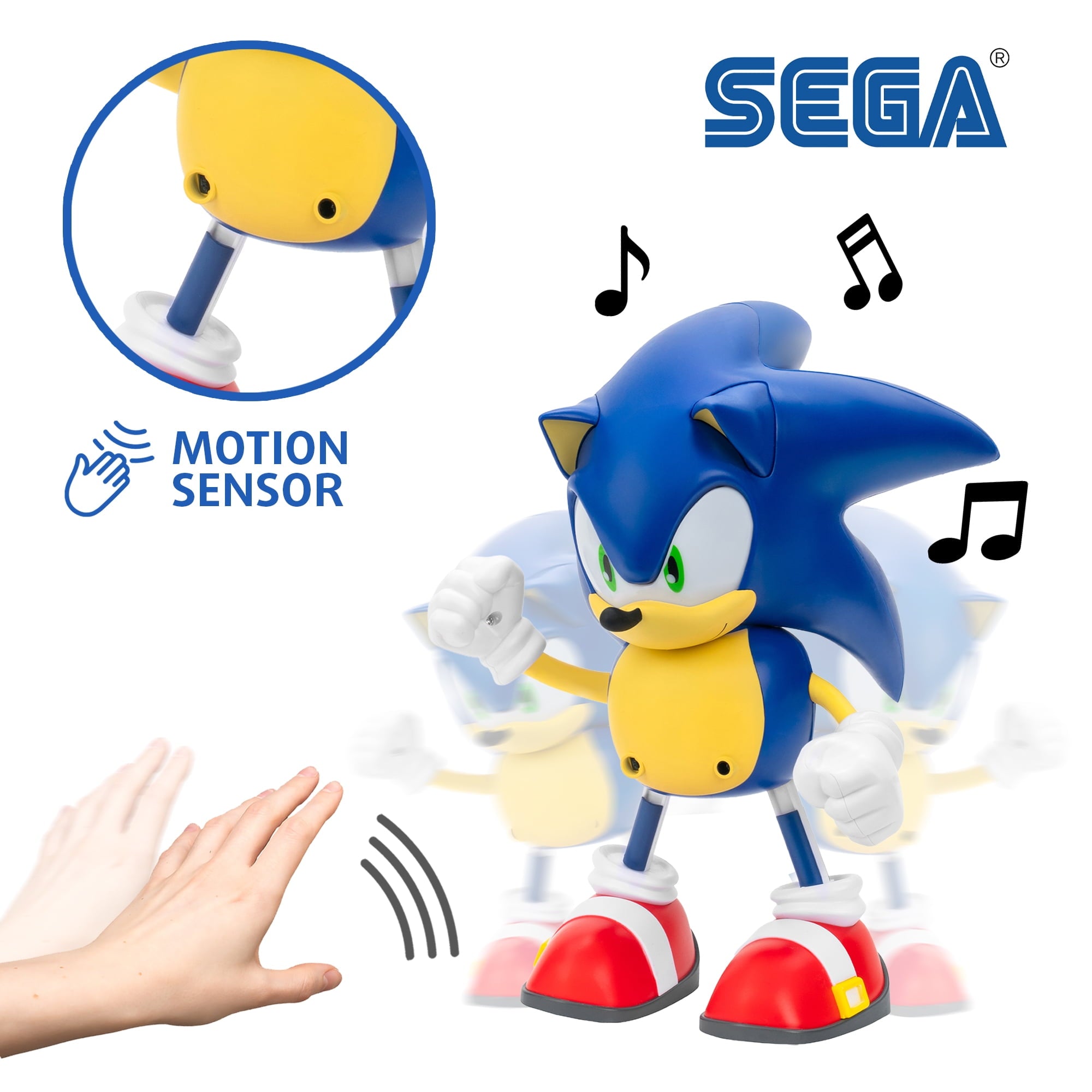 World Tech Toys Sonic the Hedgehog Dancing Robot