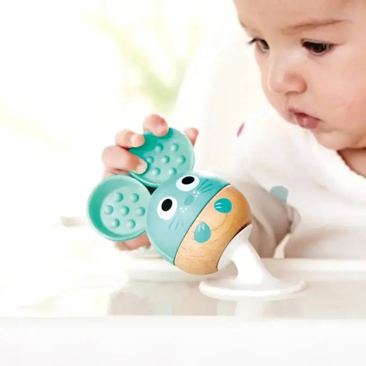 Previous Next CHEERY CRITTER RATTLE TRIO – HAPE