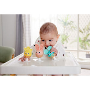 Previous Next CHEERY CRITTER RATTLE TRIO – HAPE
