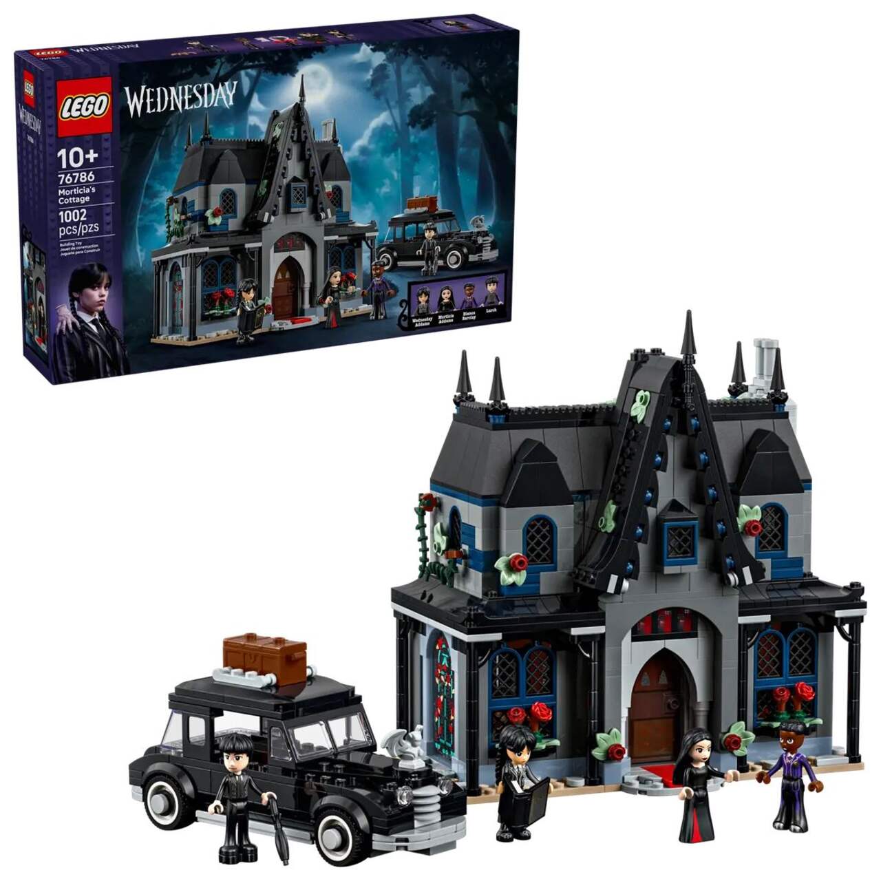 LEGO® Wednesday Morticia's Cottage - 76786, 1002-pcs, Ages 10+