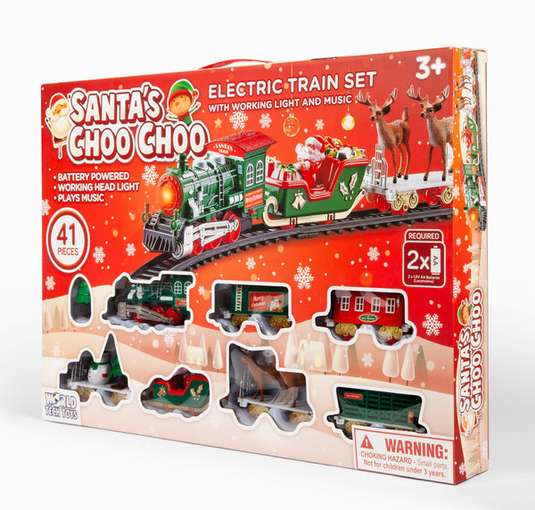 Santa's Choo Choo Train - Christmas Train Set