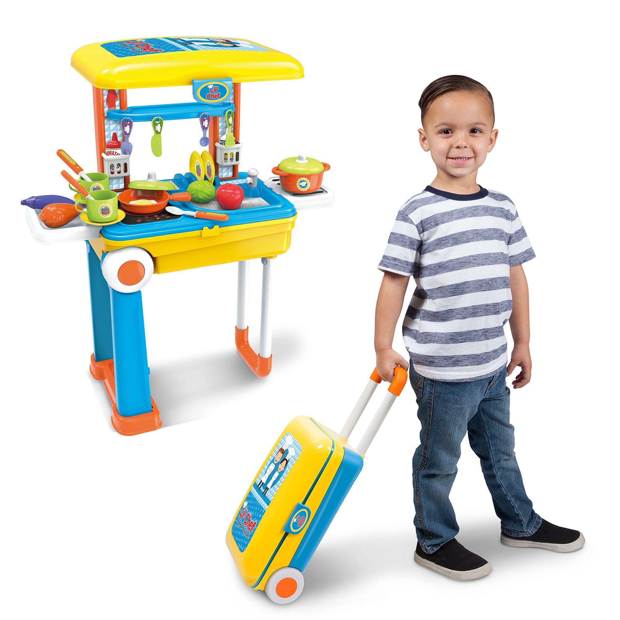 Ensemble de jeu de bagages Lil' Chef (37 pièces)