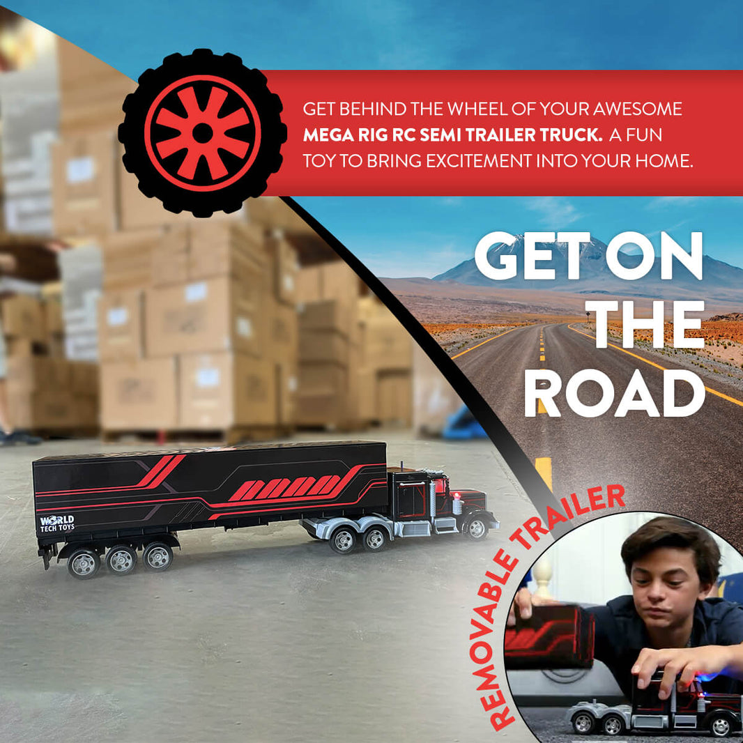 Mega Rig Electric RC Semi Trailer Truck