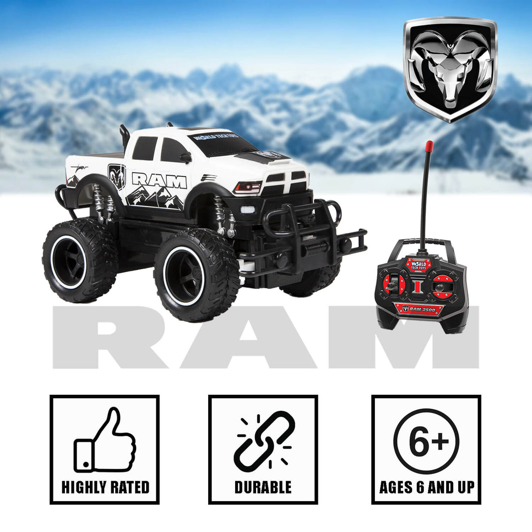 World Tech Toys Dodge Ram 2500 1:24 RTR Electric RC Monster Truck