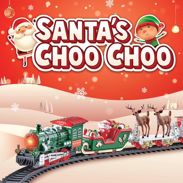 Santa's Choo Choo Train - Christmas Train Set