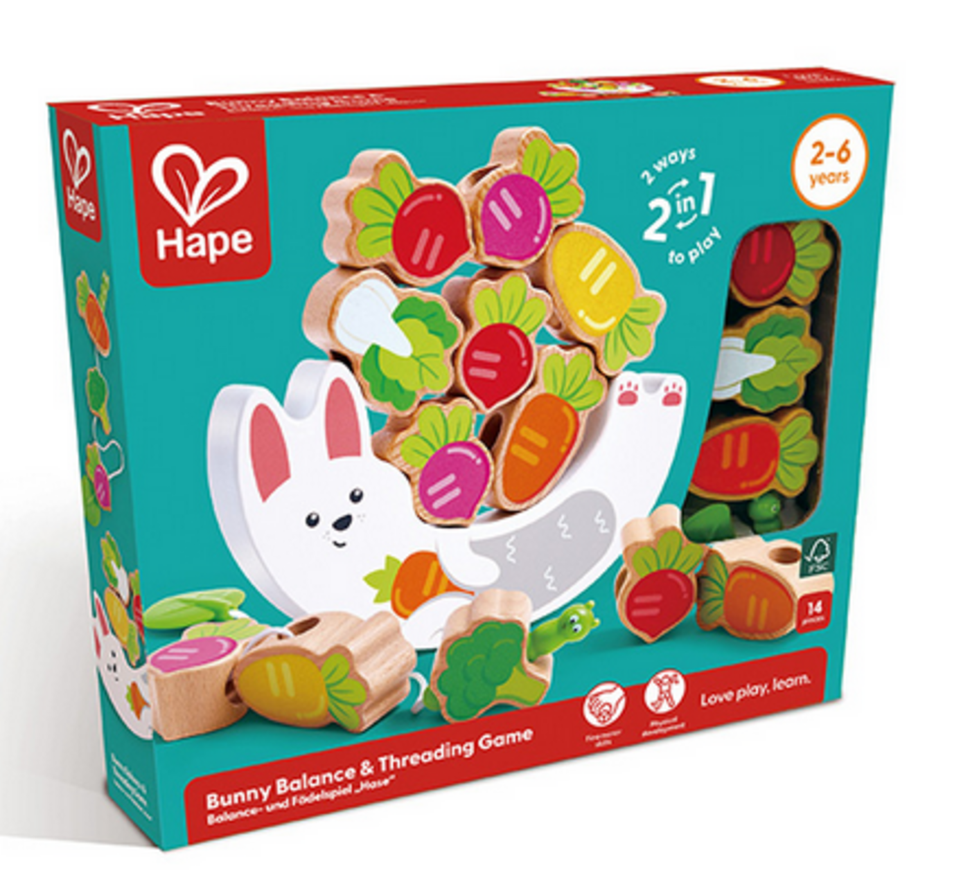 Bunny Balance & Threading Game - HAPE