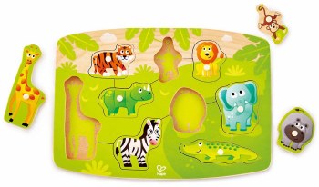JUNGLE PEG PUZZLE – HAPE
