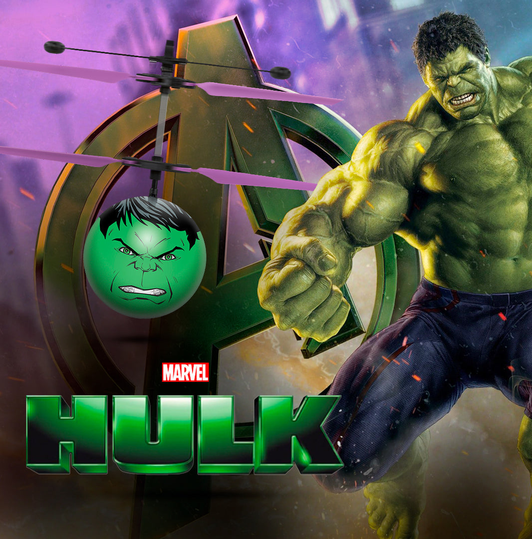 Balle Heli UFO IR Avengers Hulk sous licence Marvel
