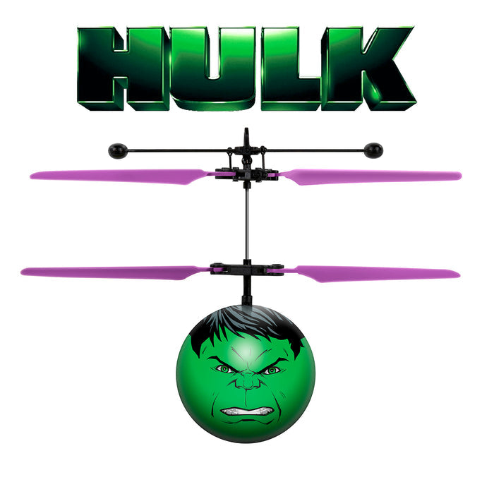 Marvel Licensed Avengers Hulk IR UFO Heli Ball