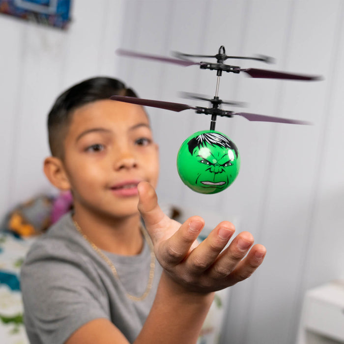 Marvel Licensed Avengers Hulk IR UFO Heli Ball