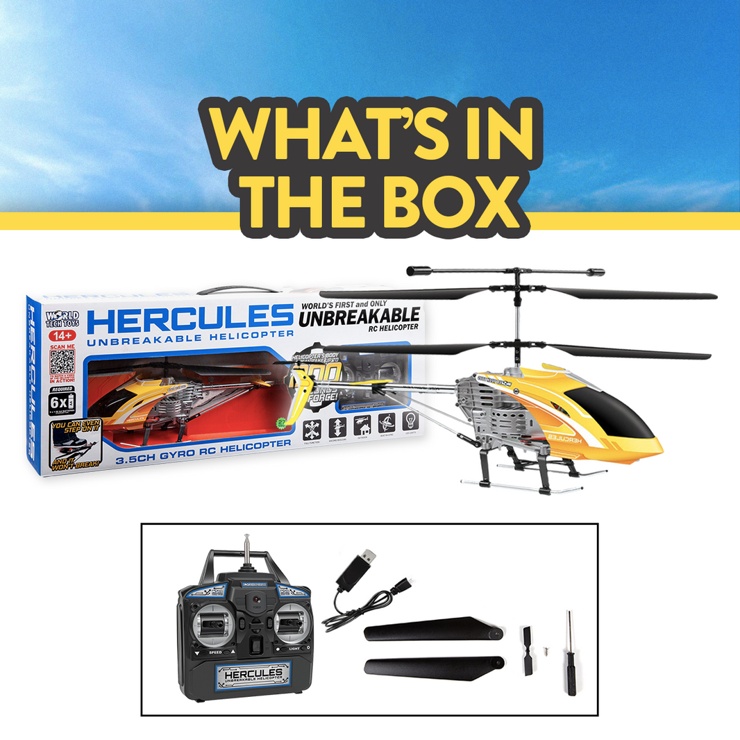 Hélicoptère Hercules Incassable 3.5CH RC