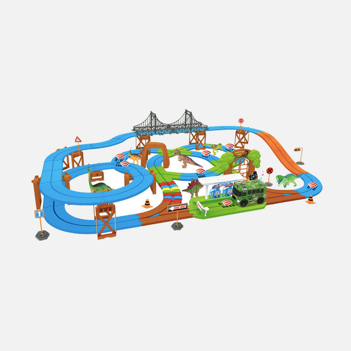 Dino Safari Galaxy Flex-Track (115 Piece)