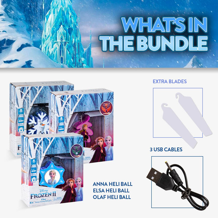 Frozen Heli Ball Bundle - 3 pack