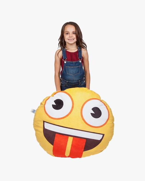 Crazy Face Emoji Plush