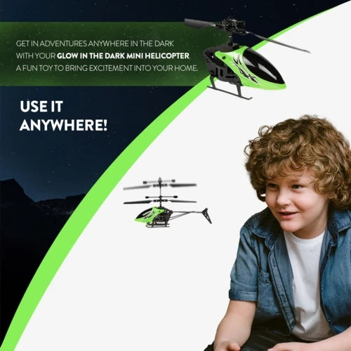 Hornet Glow in the Dark Mini Helicopter