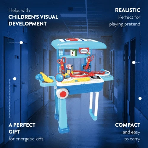 Ensemble de jeu de bagages Lil' Doctor (23 pièces)