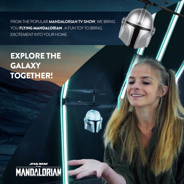 Star Wars Helmet Sculpted Head UFO Helicopter