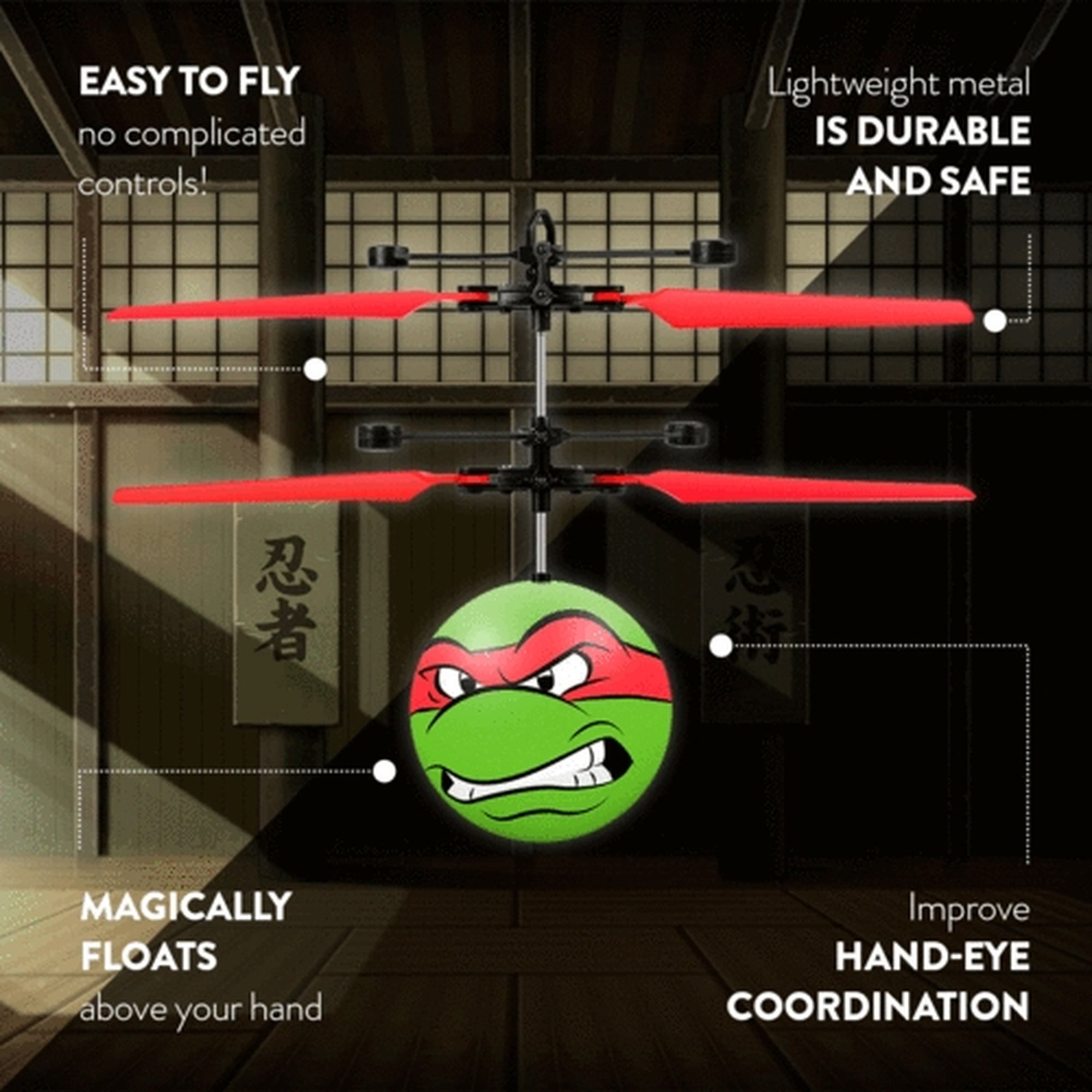 TMNT Raphael Heli Ball