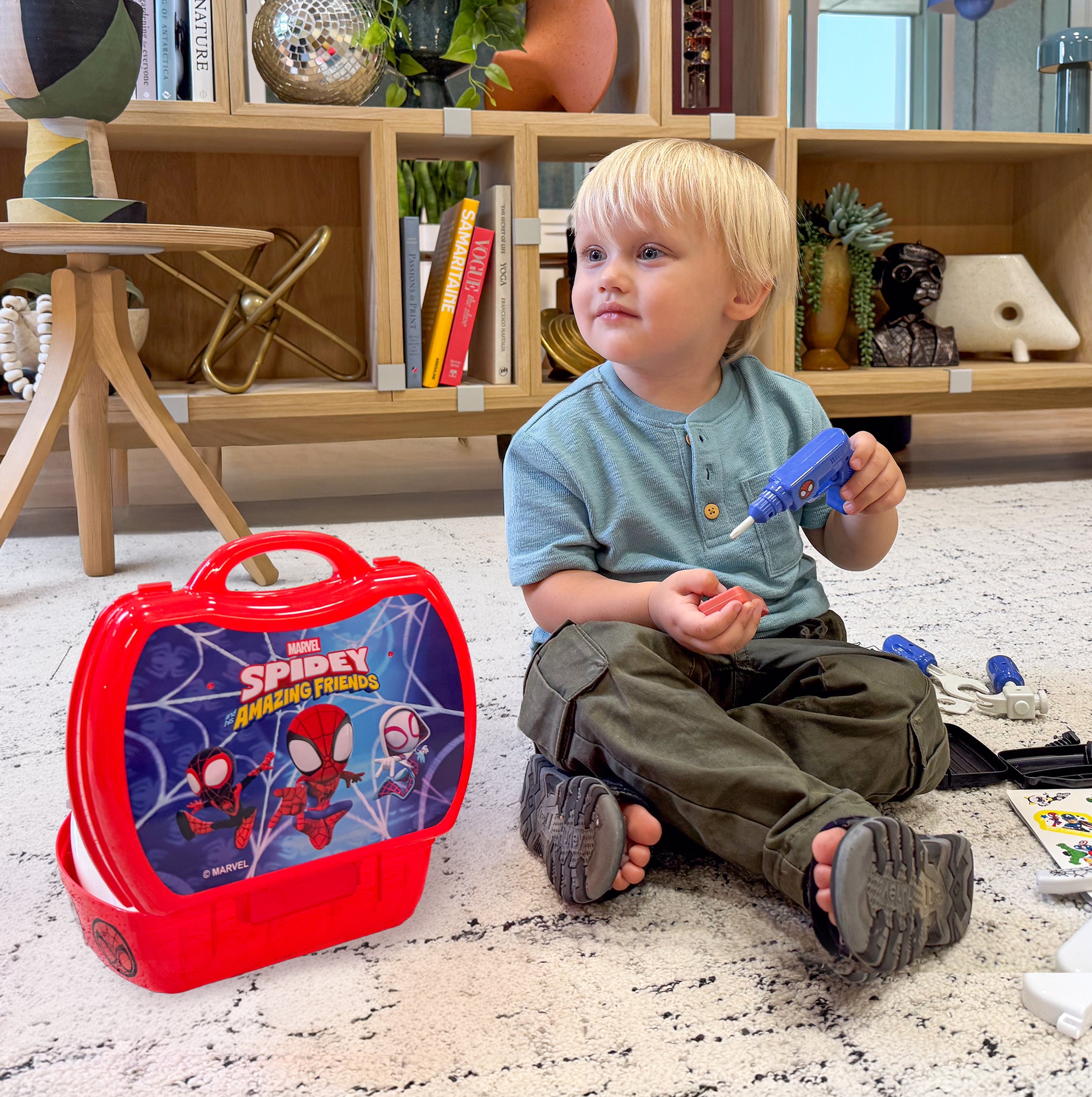 Spidey And His Amazing Friends Handyman Suitcase Playset