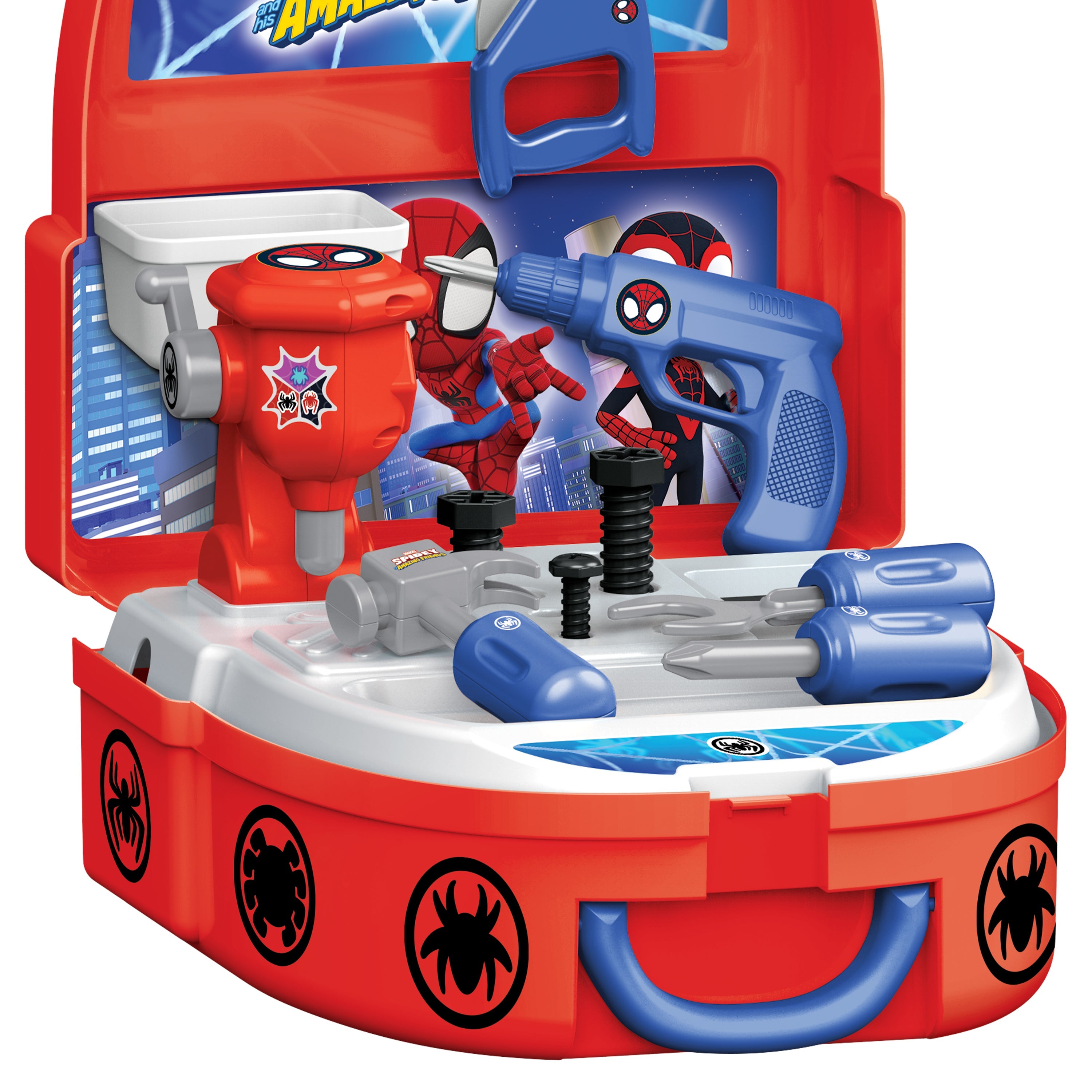 Spidey And His Amazing Friends Handyman Backpack Playset