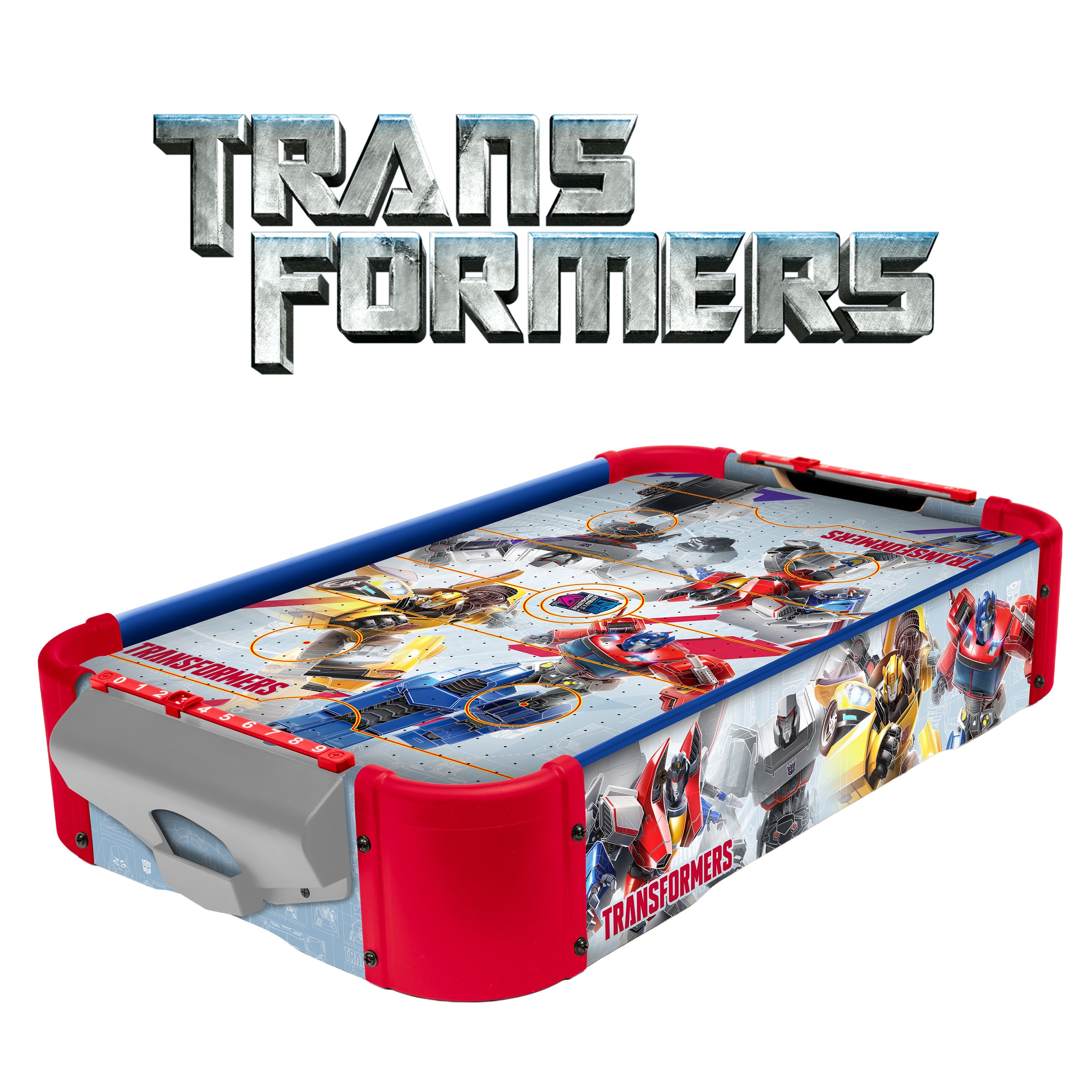 Transformers Wooden Electronic Air Hockey Table