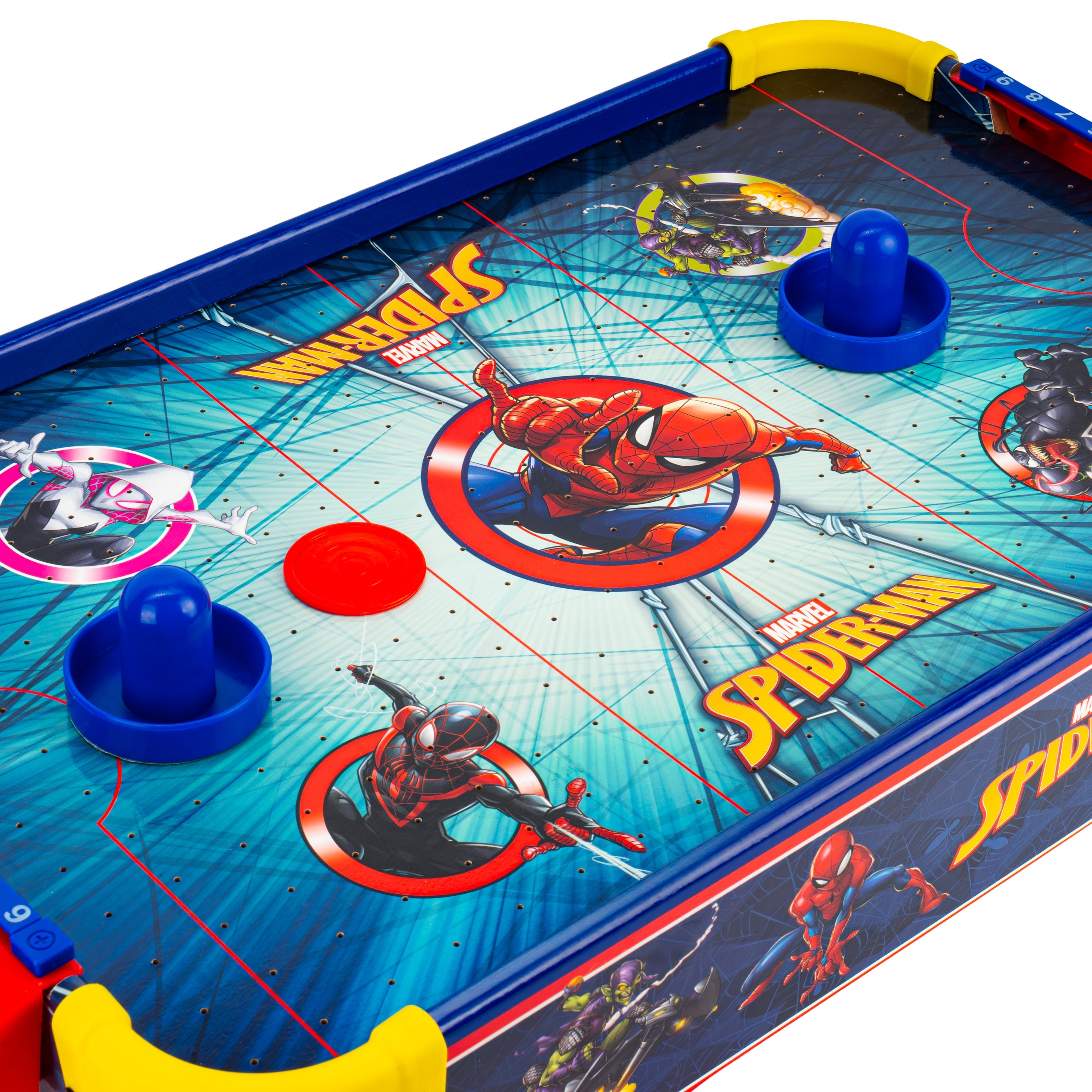 Spider-Man Wooden Electronic Air Hockey Table