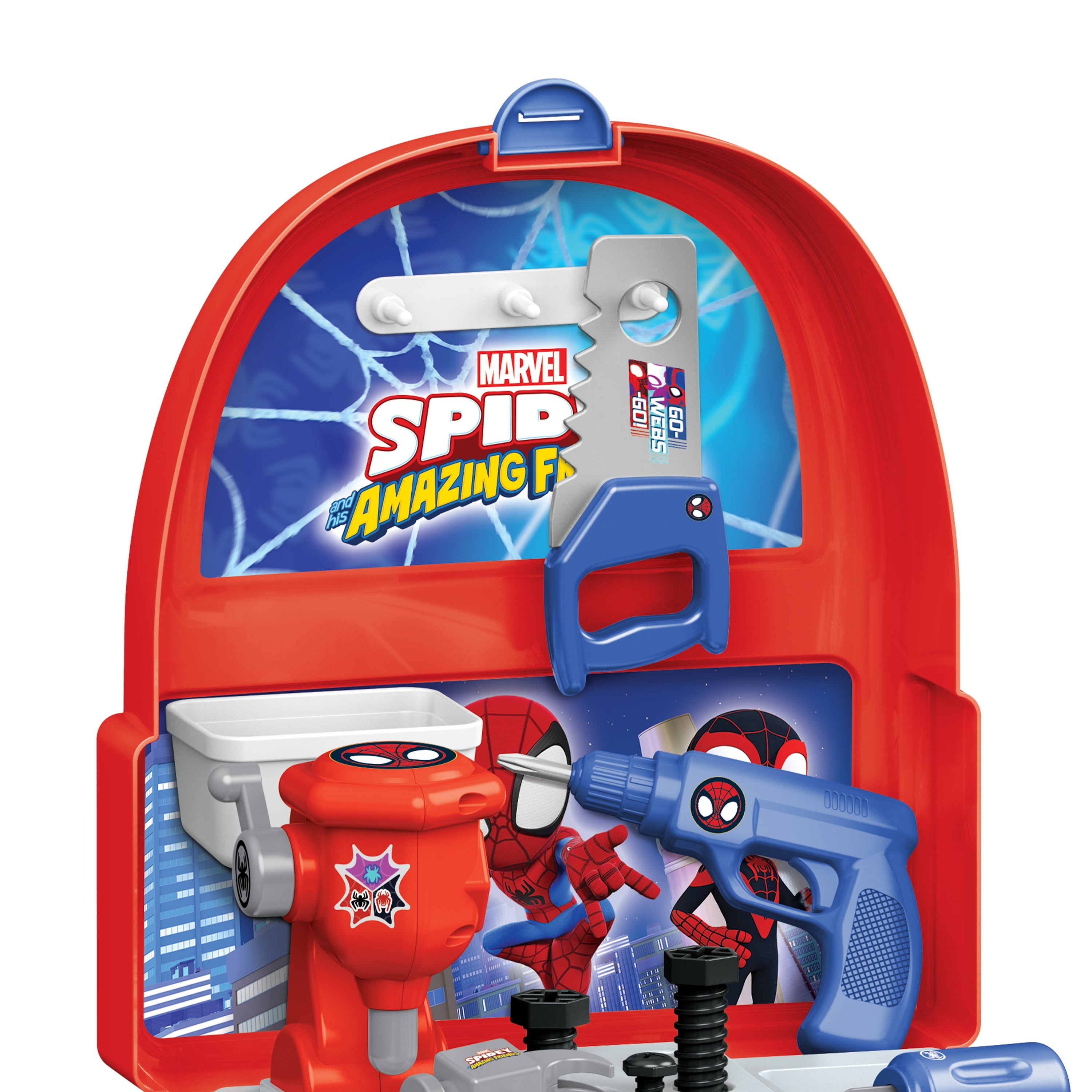 Spidey And His Amazing Friends Handyman Backpack Playset