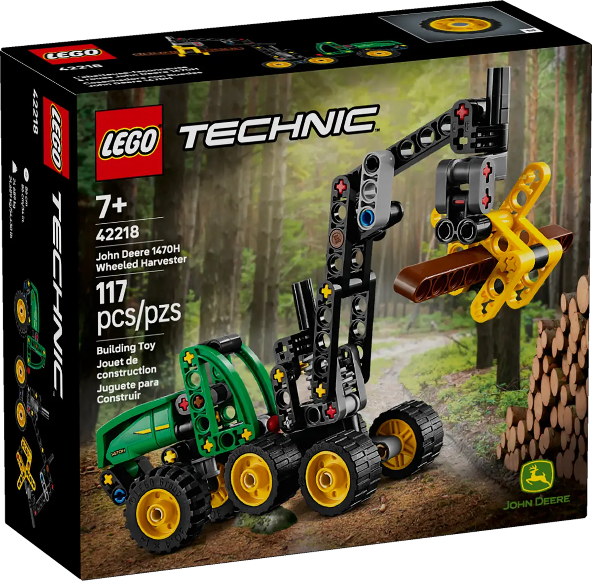 LEGO® John Deere 1470H Wheeled Harvester 42218 | Technic™