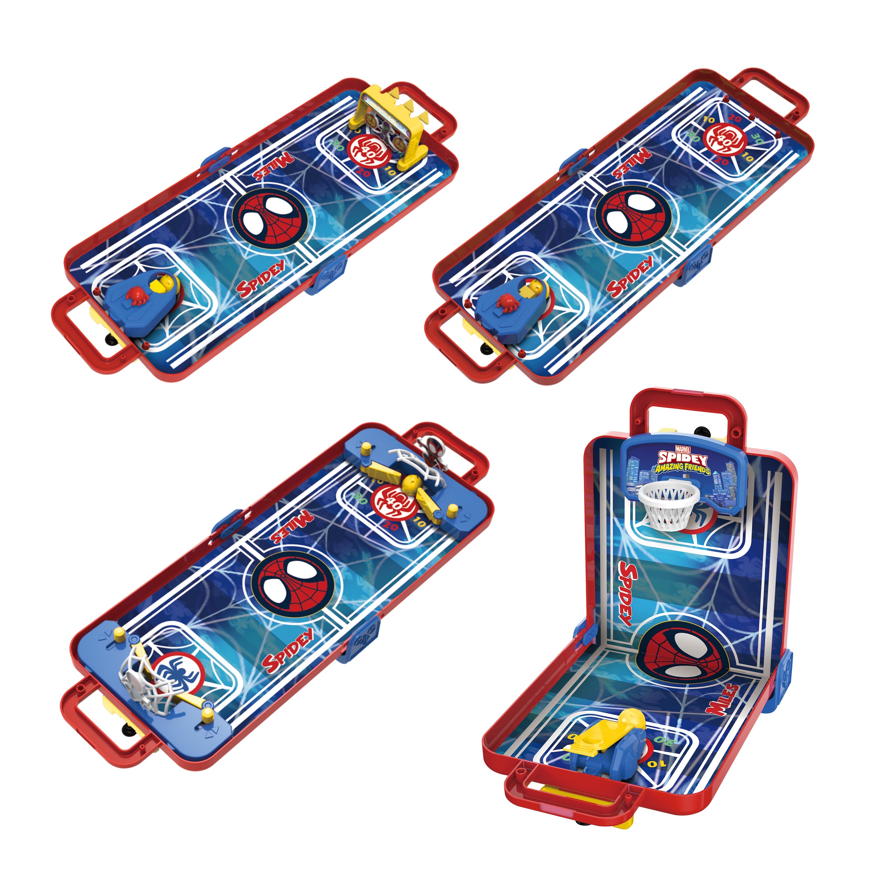 Spidey & His amazing friends 4 in 1 Tabletop Game set