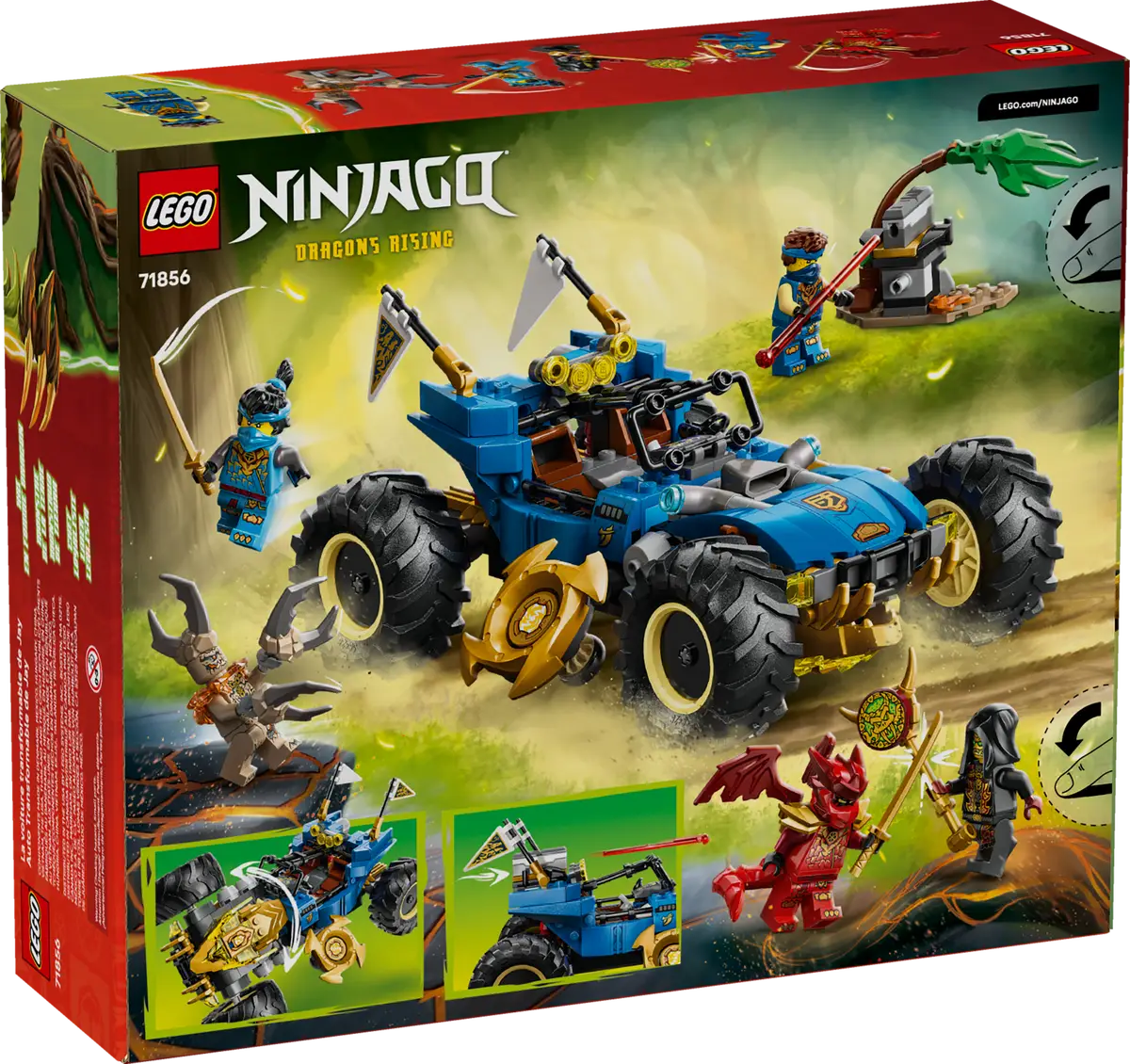 LEGO® Jay's Transforming Car 71856 | NINJAGO®