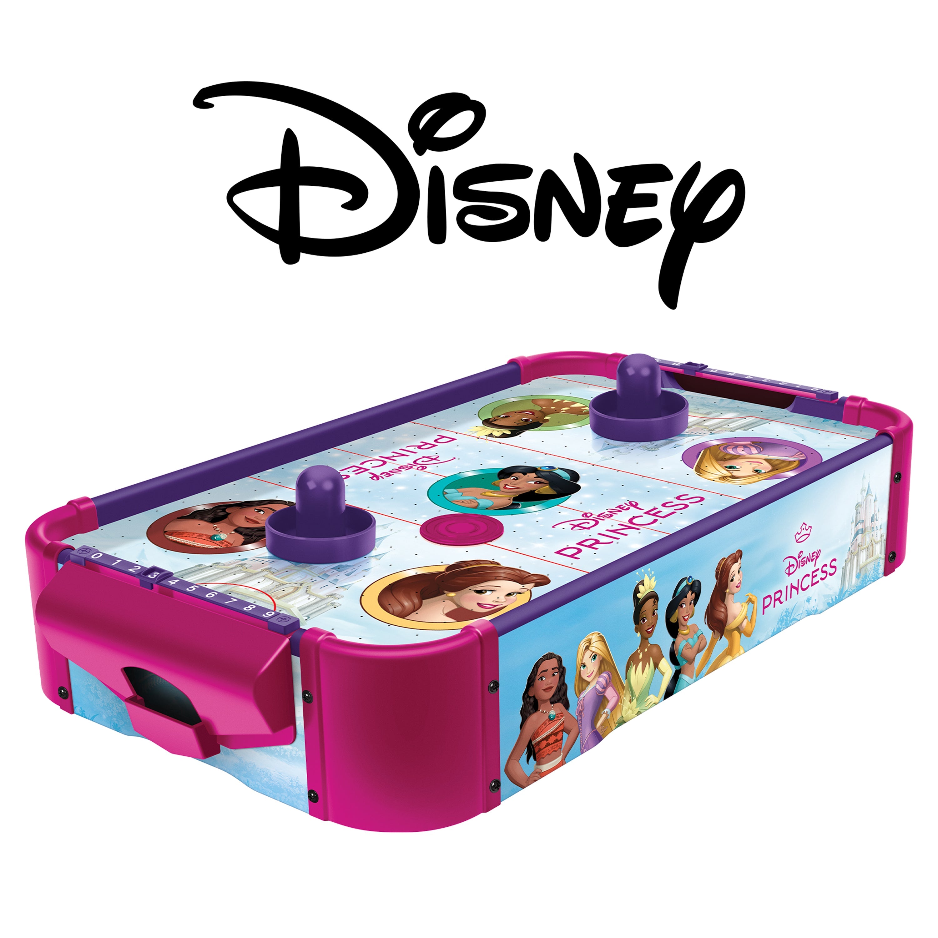 Disney Princess Wooden Electronic Air Hockey Table