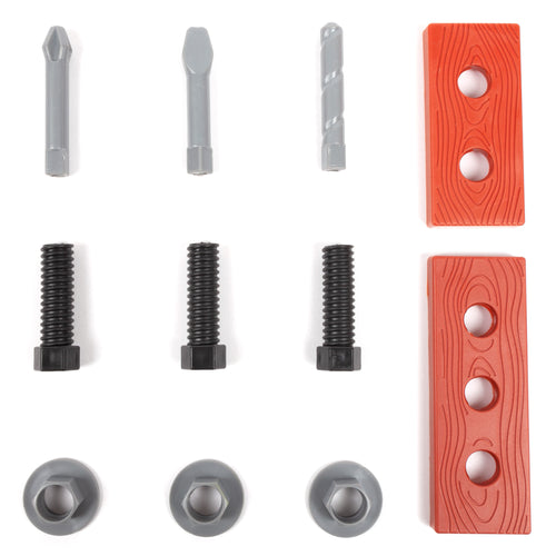 Big Boy's Workshop 20-Piece Electric Toy Power Drill Playset