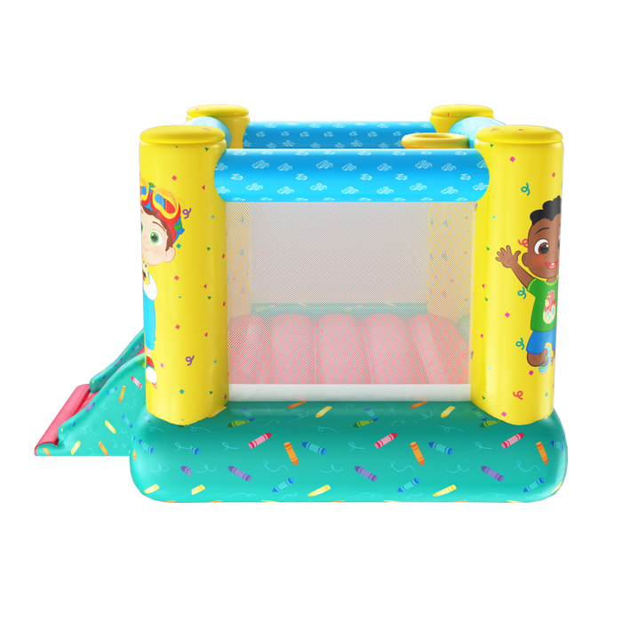 Cocomelon Jump N' Slide Bouncer (Includes Electric Air Pump)