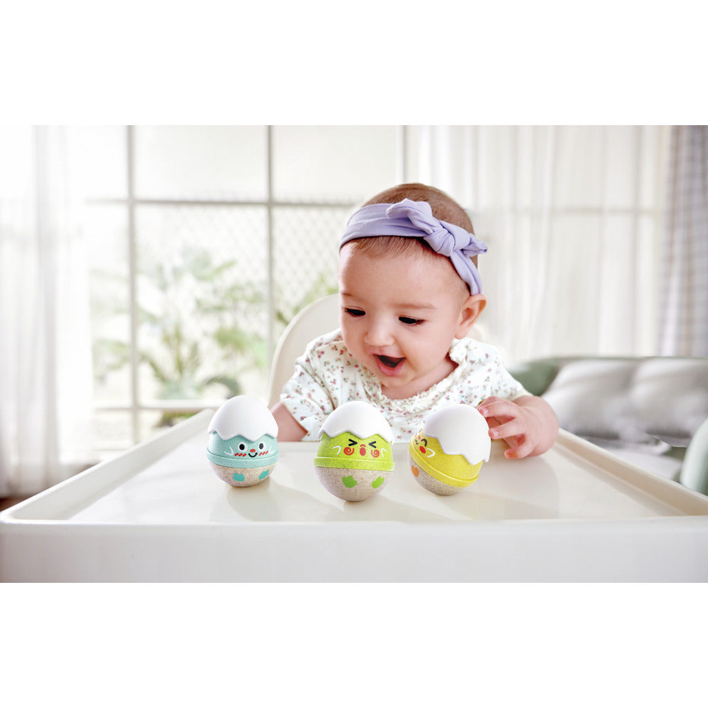 HAPPY HATCHLINGS WOOBLE RATTLES – HAPE