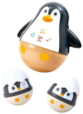 WOBBLING PENGUIN FAMILY - HAPE