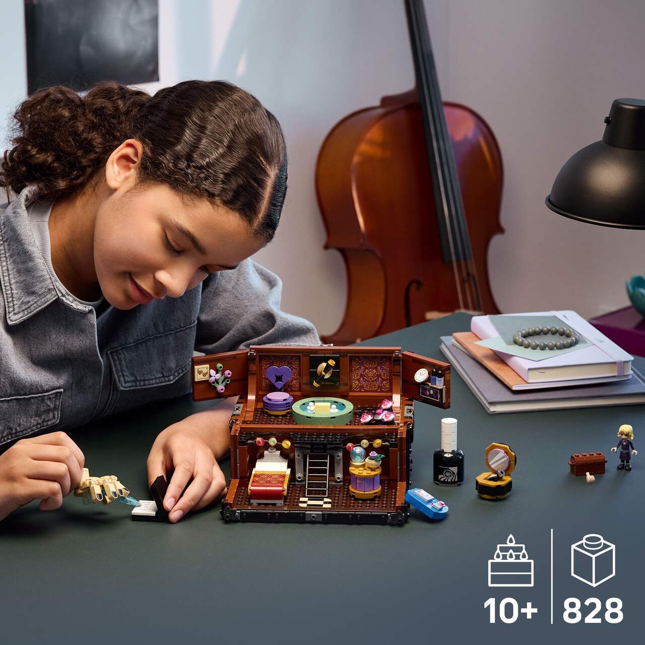 LEGO® Wednesday Thing's Apartment - 76785, 828-pcs, Ages 10+