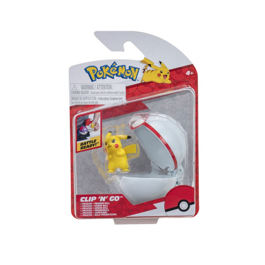 Pokémon-PKW - Clip 'N' Go (Pikachu #2 & Premier Ball) W13