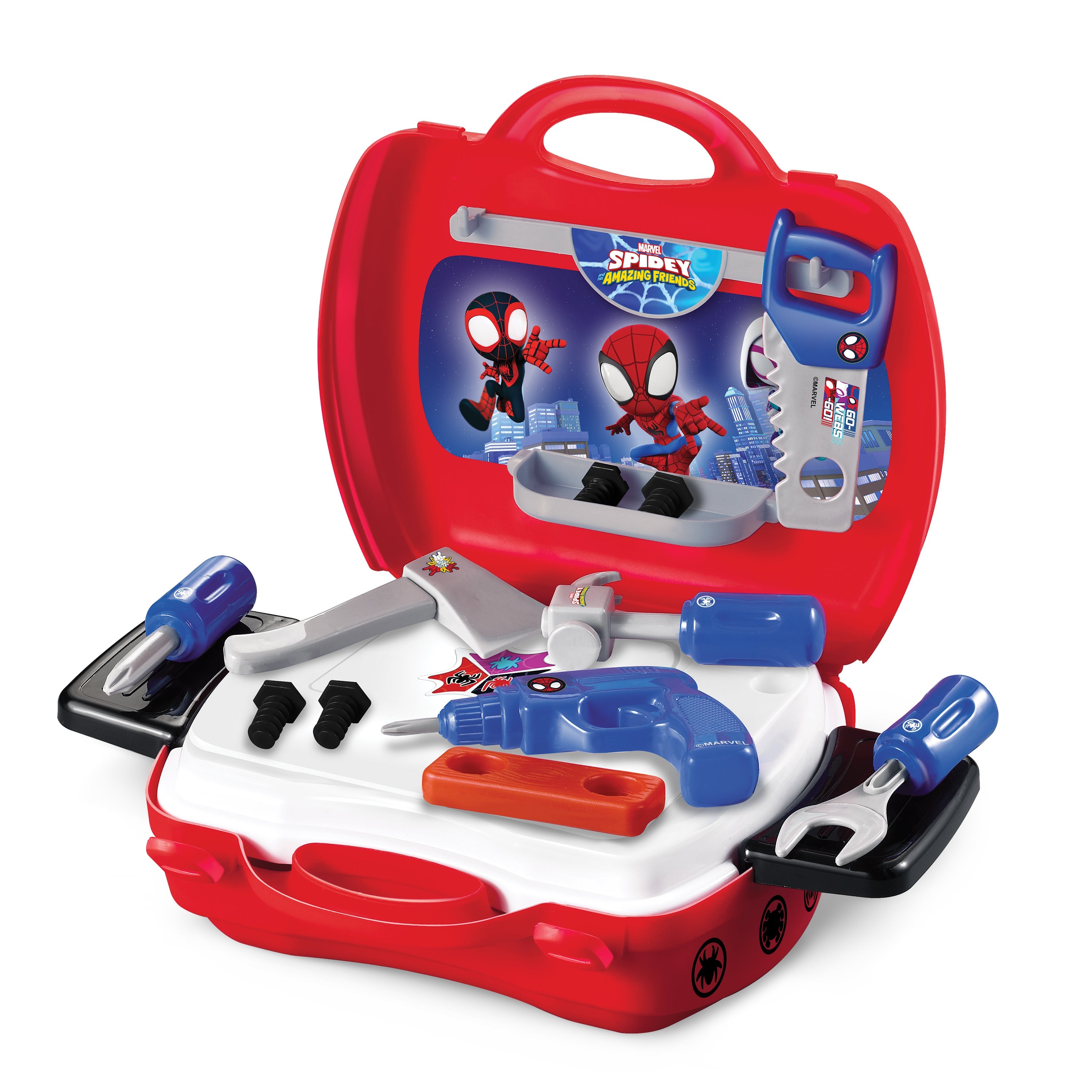 Spidey And His Amazing Friends Handyman Suitcase Playset