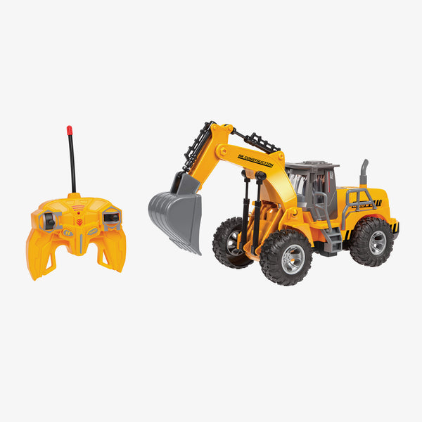Big Kid's Construction RC Excavator Wheel Loader [1:30]