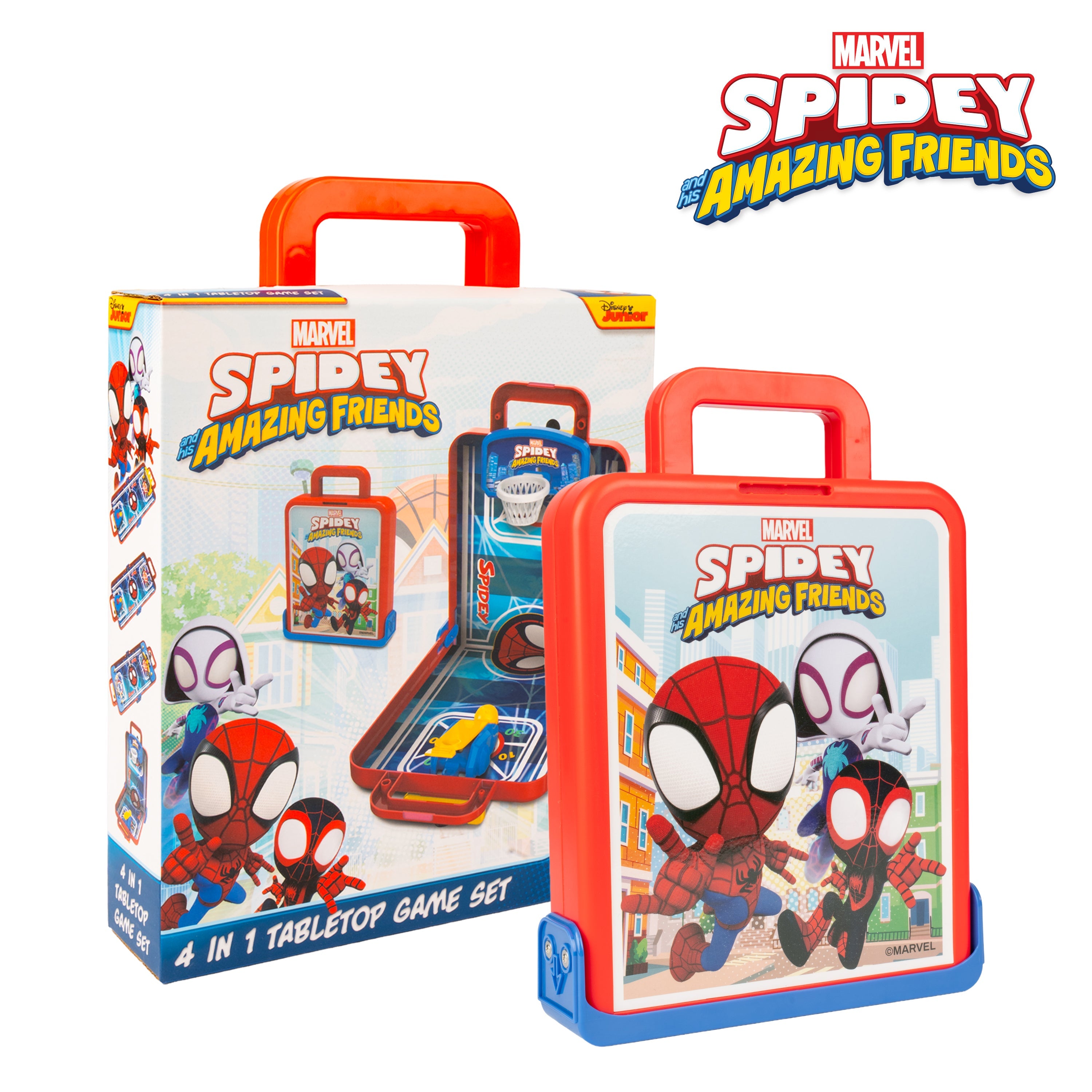 Spidey & His amazing friends 4 in 1 Tabletop Game set