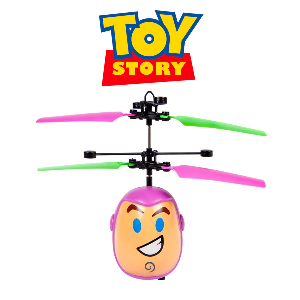 Disney Pixar Licensed Toy Story Buzz Lightyear Flying IR UFO Motion Sensing Heli Ball
