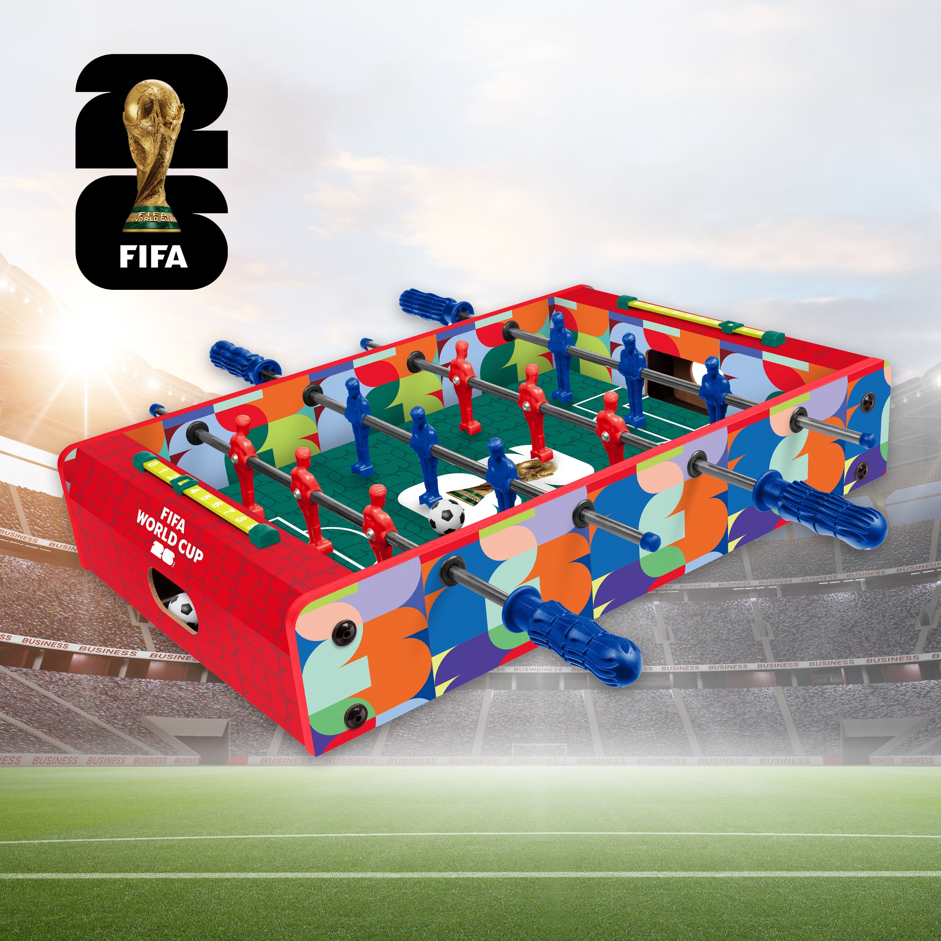 FIFA World Cup Wooden Tabletop Foosball Game