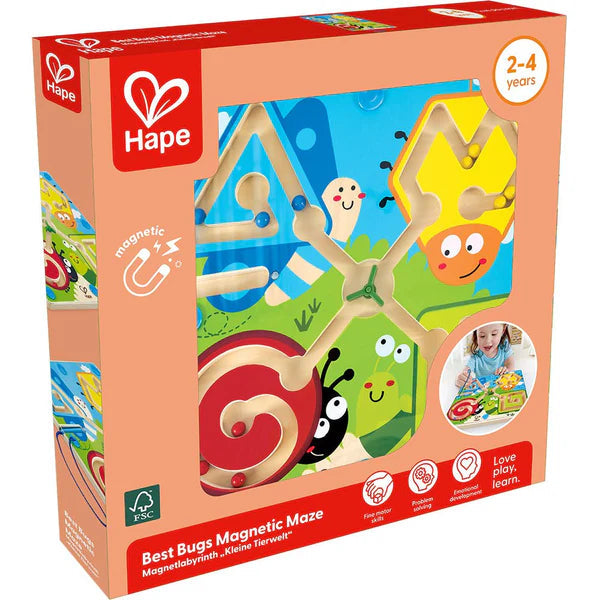 BEST BUGS MAGNETIC MAZE – HAPE