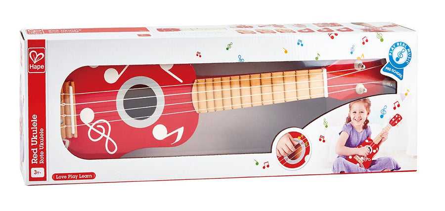 ROCK STAR RED UKELELE – HAPE