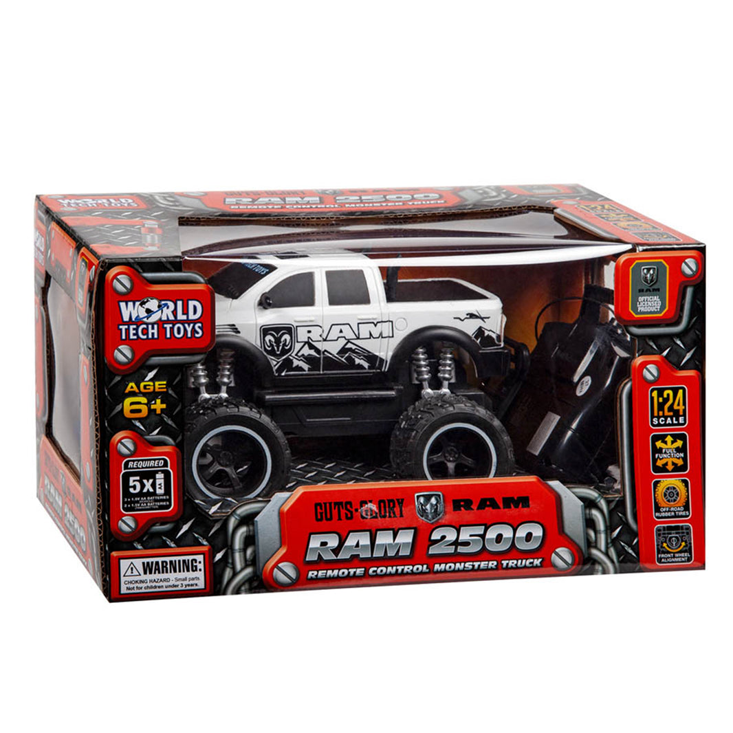 World Tech Toys Dodge Ram 2500 1:24 RTR Electric RC Monster Truck